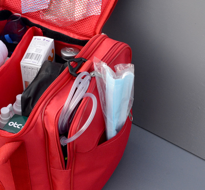 Медицинская сумка Universal. Боковой карман.