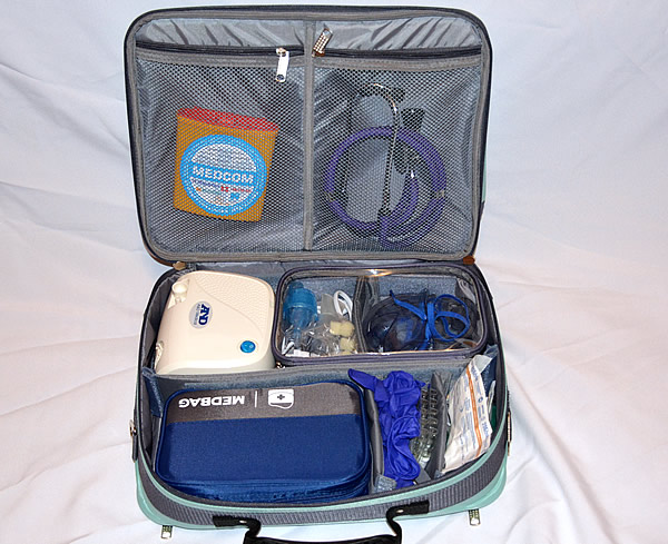 Основной отсек с небулайзером